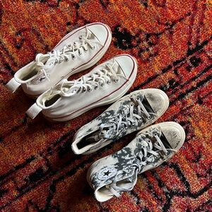 Platform high top converse